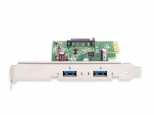 USB 3.0 Interface Card PCIe, Fresco FL1100, 1HC, x1, 4 Ports - PC Card ...